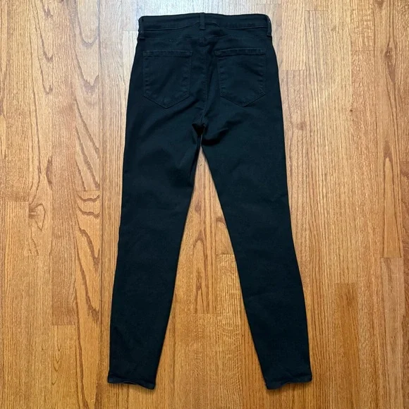 L’Agence Margot Skinny High Rise Jeans in black size 25 - Picture 8 of 15